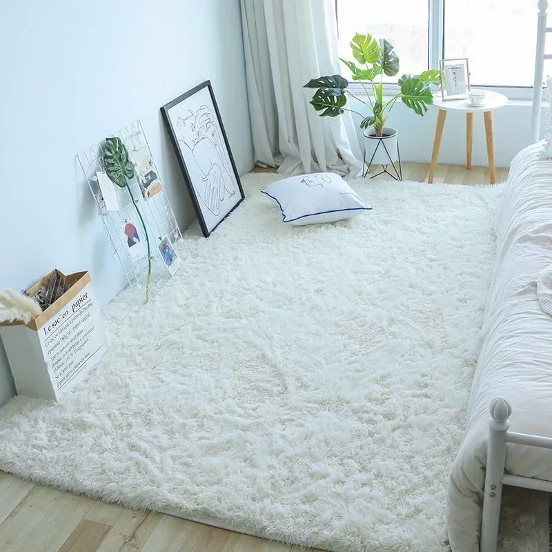 Hall Carpet Living Room Bedroom Home Decor Large Mats Non-Slip Girl Children's Room Furry Rug