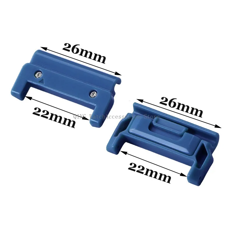 Versatile Quick Fit Watch Band Adapter Set - Lightweight End Link Accessories (2-Pack)