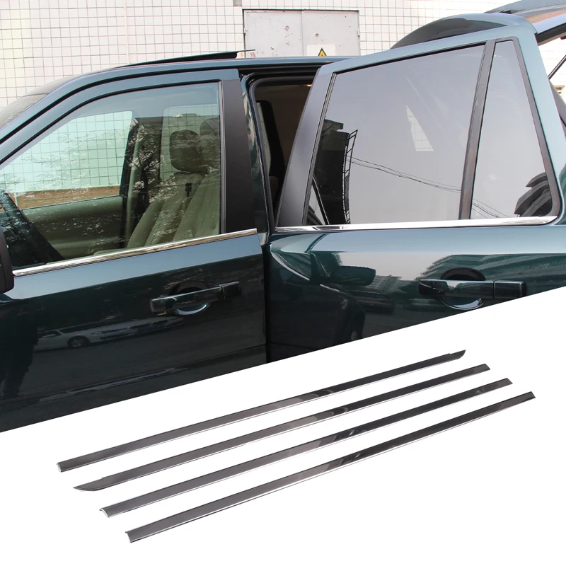 

Stainless Car Window Trim Door Body Side Trim Strips Garnish Exterior Decorative Car-styling For Land Rover Freelander 2 2007-15