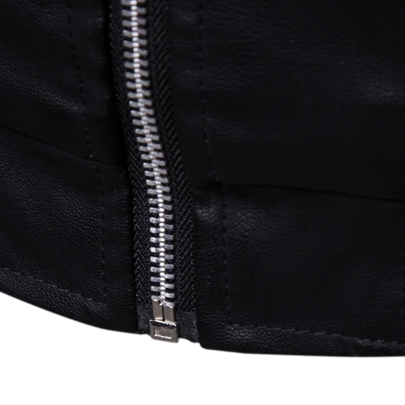 سترة من الجلد للرجال ، سترة عمل لراكبي الدراجات ال...