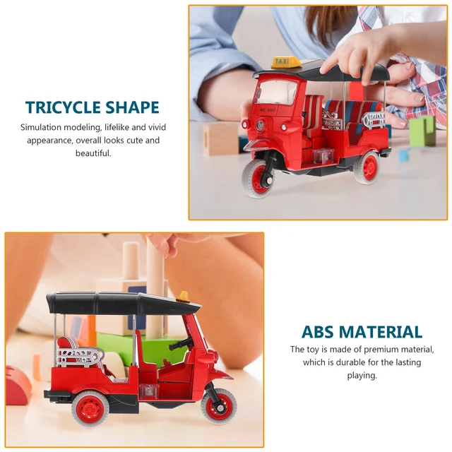Car Cars S Back Tricycle Pull Friction Kids Mini Vehicle Metal Go Model Push Pullback And Vehicles Diecast Powered 3