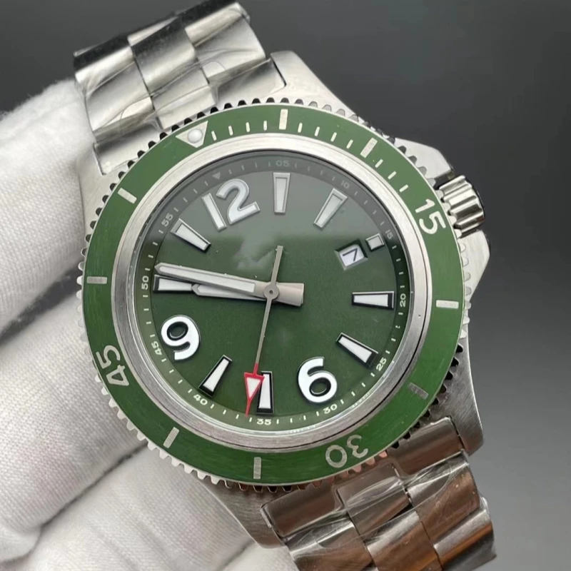 

Customized High-quality Men's Luxury 46mm Automatic Movement Stainless Steel 904L Business Watch AAA