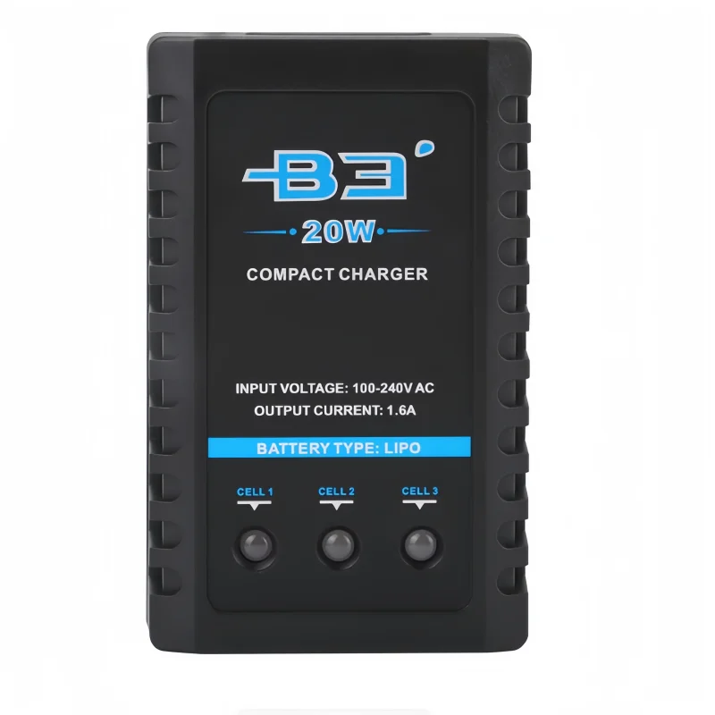 Chargeur multiport 20W USB LiPo RC pour drone voiture bateau