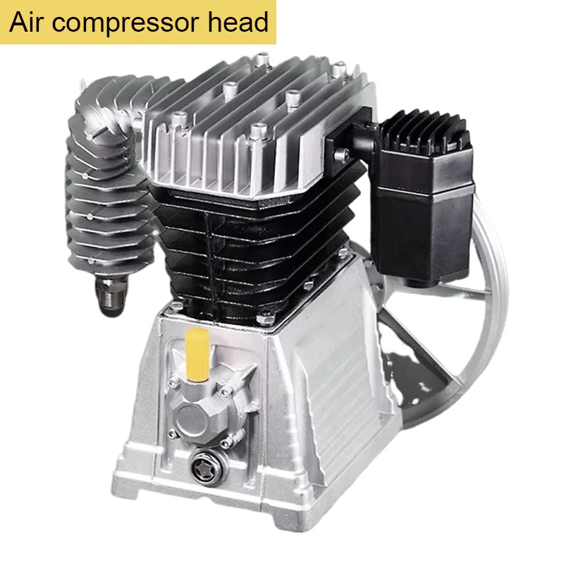 

2070 Air Compressor Heads Piston Cast Aluminium Piston Compressor 2.2kw Single Head Double Cylinder Aluminum Pump Head Assembly