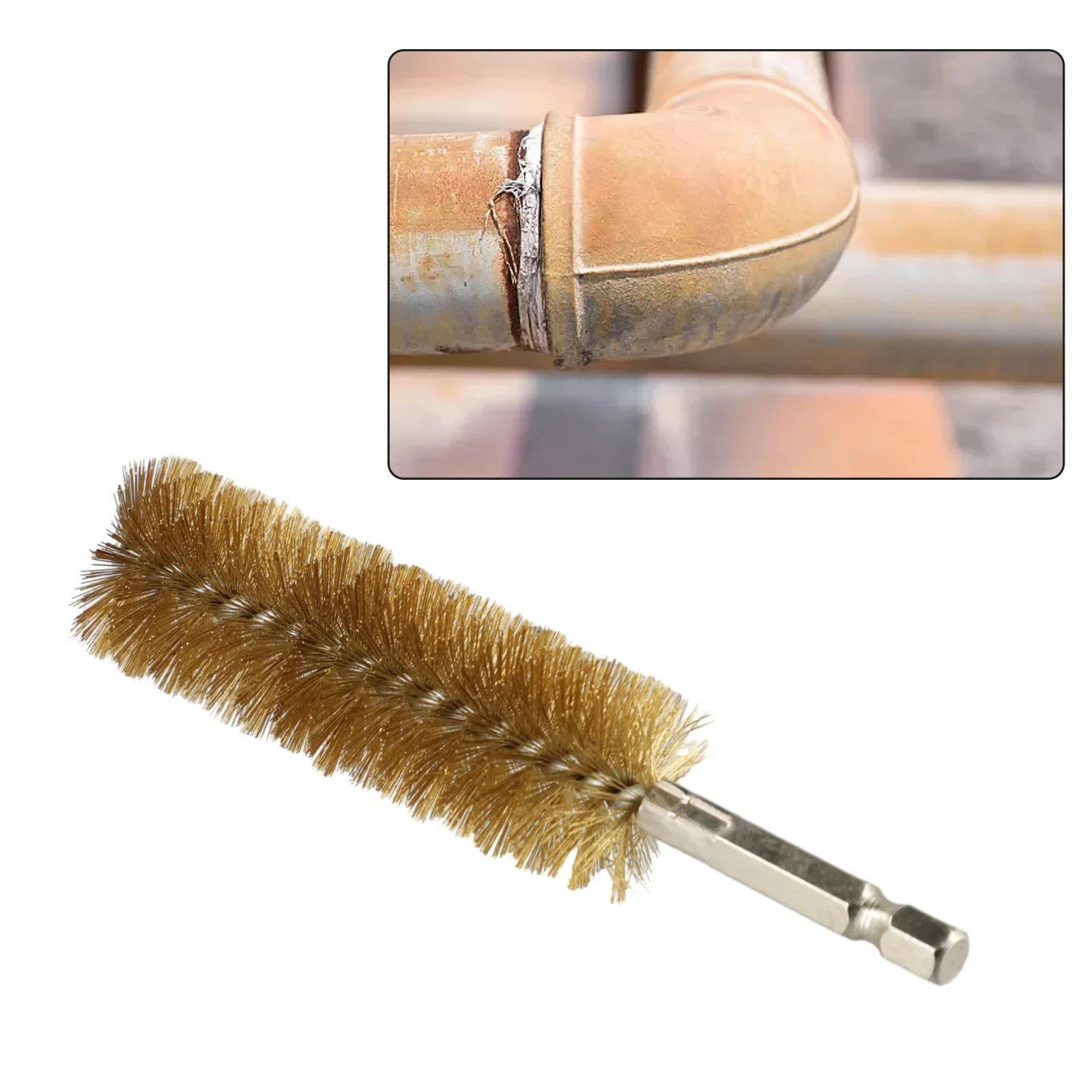 8-25mm Wire Tube Machinery Cleaning Brush Rust Cleaner Washing Polishing Tools For Automotive Manufacturing Processing Industry