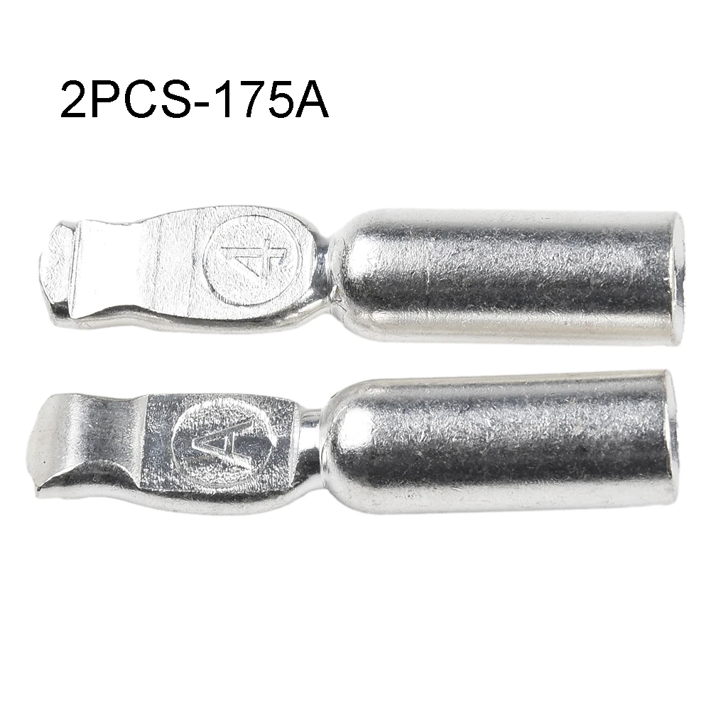 Kit Connecteurs Rapides étanches 175A - 2 Bases Avec Couvercles + Bornes + Vis - Compatible Anderson Pour Batterie Voiture, Camping-car, Bateau