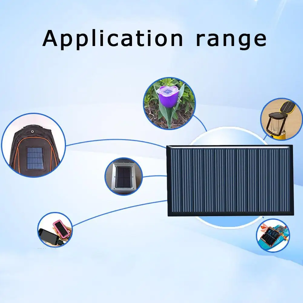 3Pcs Solar Panel 80*45mm 5V for Wall Lamps Induction Lamp Photovoltaic Power Generation Battery Charger