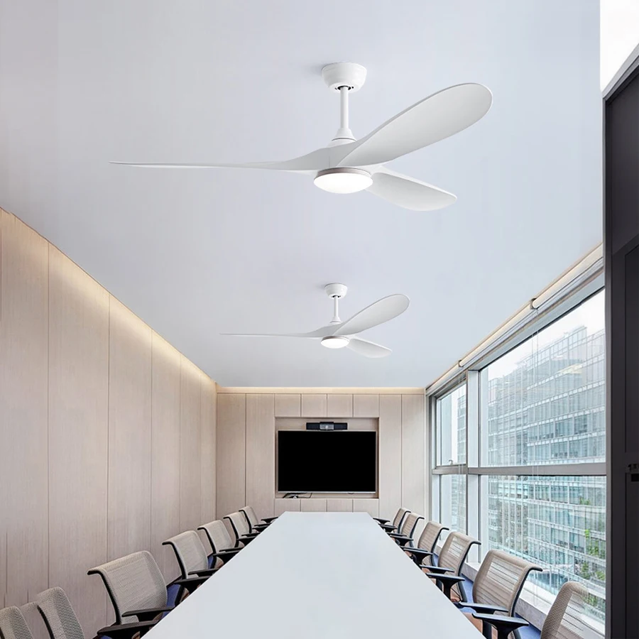 Low Floor Modern Ceiling Fans No Light 42Inches DC Motor Reversible Blades Remote Control Led Fans Lamp With Lights 6