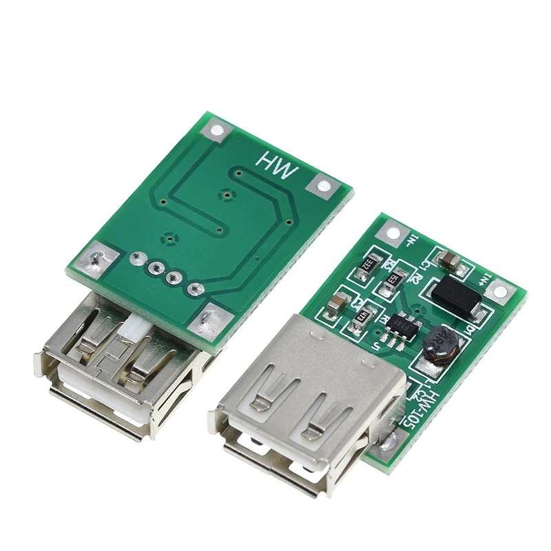 TZT 1/5PCS DC-DC Boost Modul (0,9 V ~ 5 V) 600mA Boost Converter Step Up Modul USB Mobile Power Boost Board TP4056 18650 – Detail 13