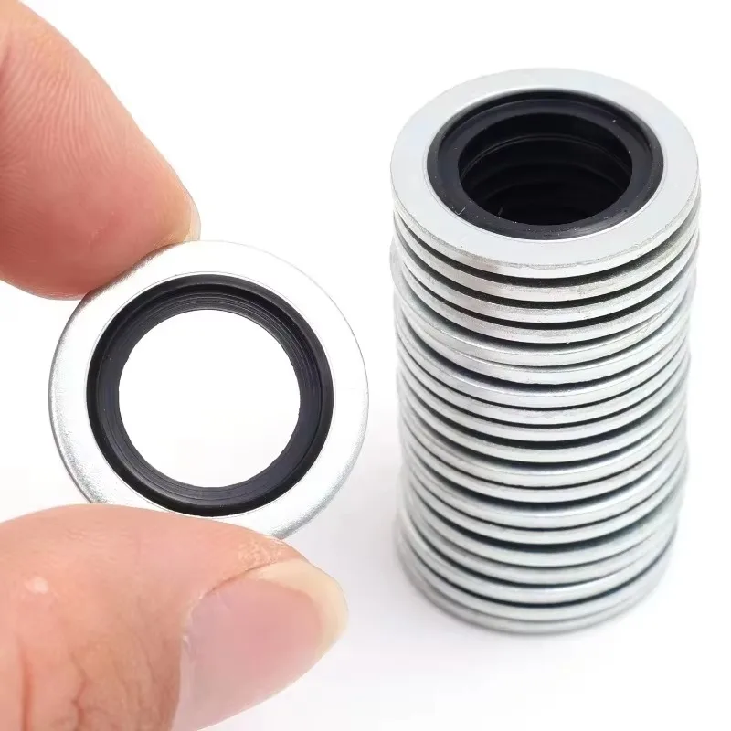 Car Oil Pan Drain Sealing Gasket Drainage Bolt Pad Aluminum Alloy Oil Drain Plug Gasket Replaceable Accessories Renault Clio oil drain plug gasket oil drain plug seal washer