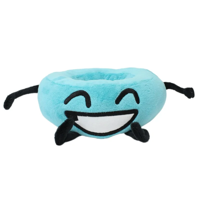 thumbnail image 1 of Recién llegado Battle For Dream Island Peluche de juguete BFDI One Two Four X Muñeco de peluche suave Reloj Botón Bola de gofre Ventilador Regalo para niños, 1 of 5