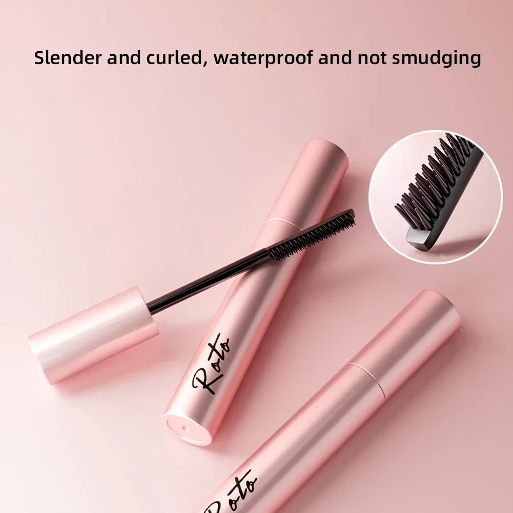 Black Waterproof Mascara For Lengthening And Volume Lashes_voghion.com