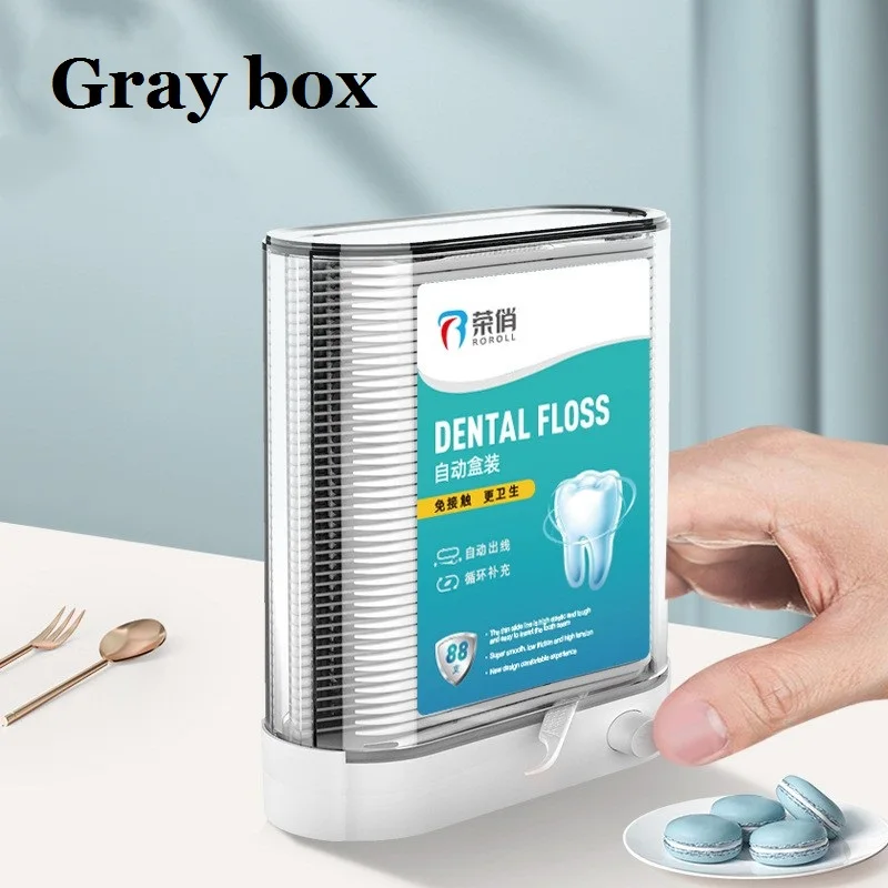 10cs/Box Floss Dispenser Automatic Dental Floss Storage Box Portable  Toothpick Floss Container Reusable Teeth Flosser Holder - AliExpress