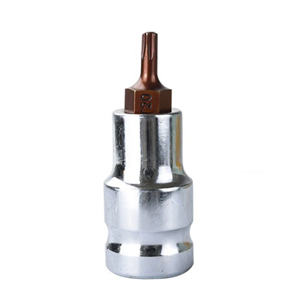 1pc T20-T70 Hex Kopf Schraubendreher Bit Torx Bit Steckdosen 1/2 zoll Steckschlüssel Schlitz Spitze Schraubendreher Bit Hand werkzeuge – Detail 7