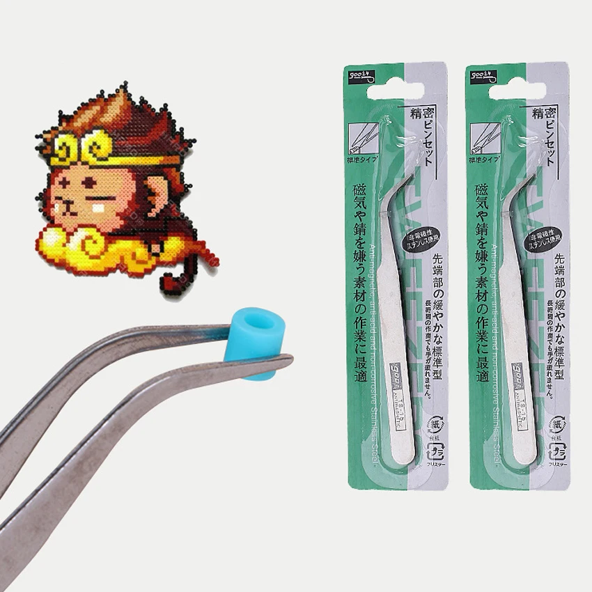 2.6mm Hama Beads Tweezers Hama Bea Clip Patterns Fuse Beads Perler Tool Iron Jewelry Bead Accessories Toy Children