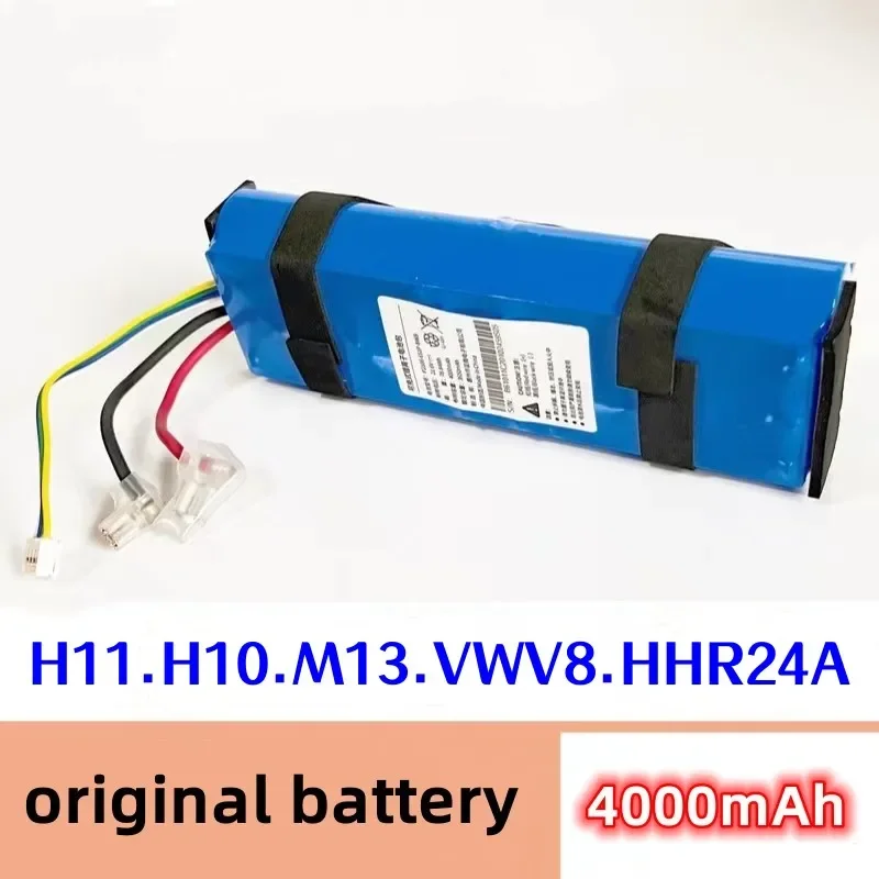 

100%Original 4000mAh For Dreame H10 H11 H11max H12max M13 VWV8 HHR24A Floor scrubber Rechargeable batteries