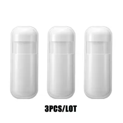 Pet-Proof Infrared Motion Sensor with LED Alert for Home Security Systems (3pcs)