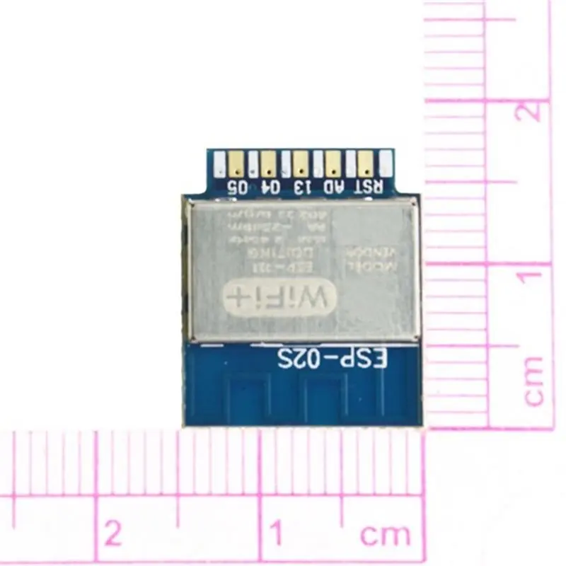 ESP8285 무선 투명 전송용 ESP-02S Wi-Fi 모듈용 새 제품 ESP8266용 직렬 골든 핑거 패키지 5Pcs