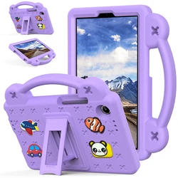 EVA Kids Cute Tablet Case with Built - in Kickstand & Portable Handle - DIY  Cover for Tab One (K9) TB305FU (Case Only - Purple)