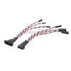 MPX 8 Pin Golden Plated Connector Multi-Wires Servo Extension Plug Male Female 2/ 3 Wires for RC Model Fixwing Glider Airplanes 3