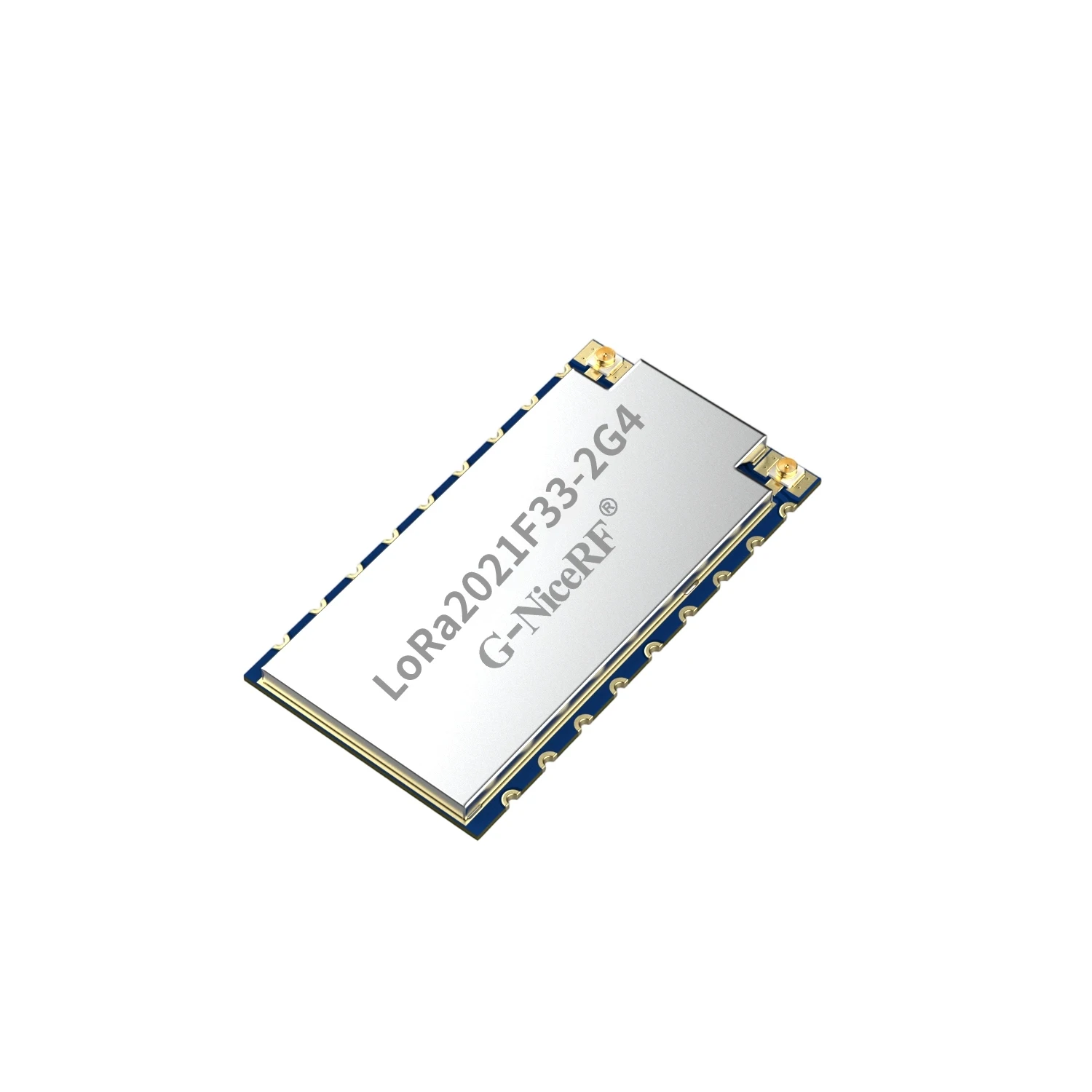 G-NiceRF | 2PCS LoRa2021F33-2G4 2W 고출력 LoRa 모듈 FLRC 최대 2.6Mbps, Sub-GHz 감도 최대 -144dBm LR2021 칩셋