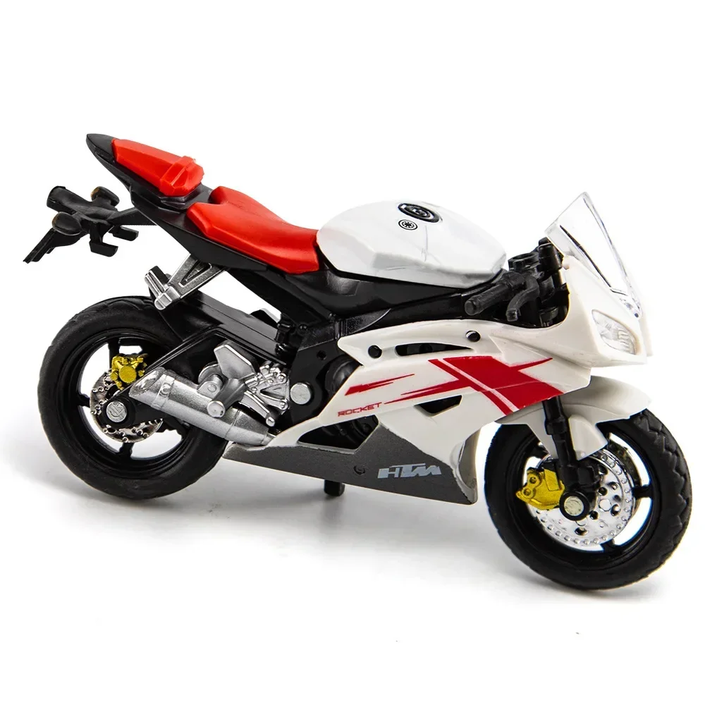 1:18 Yamaha R6 Motorcycle High Simulation Diecast Metal Alloy Model car Collection Kids Toy Gifts M21 6