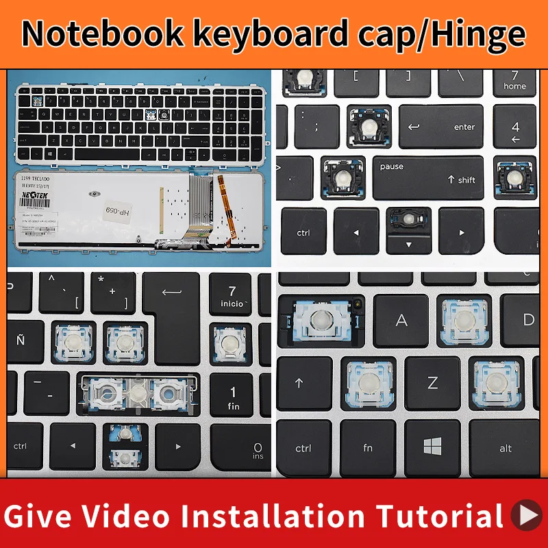 Sostituzione Keycap Key Cap Cerniera Per Hp Envy 15-J 17-J 15T-J 15Z-J 17T-J 15-J000 17-J000 720244-001 Tastiera