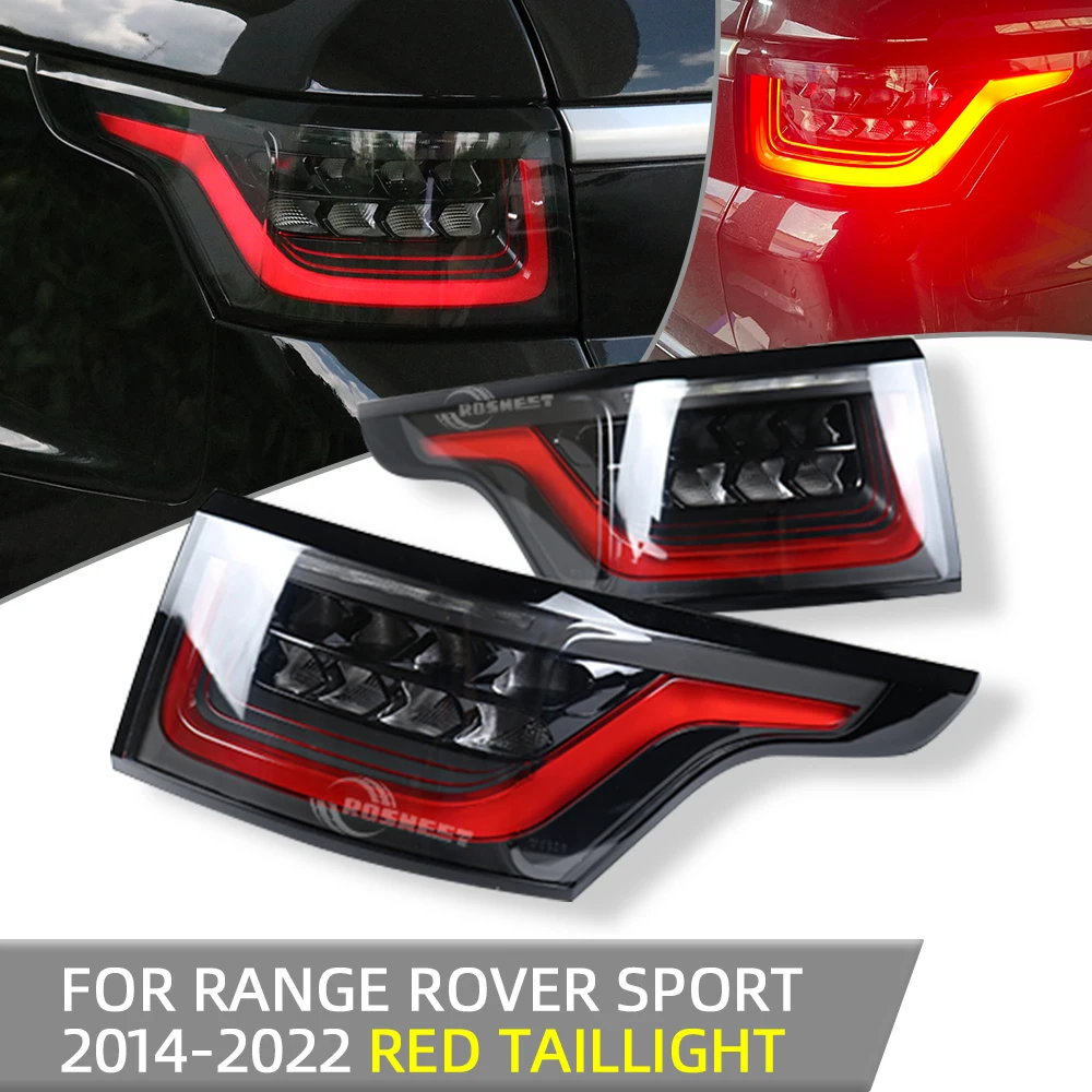 Luces traseras LED para coche, lámpara de señal trasera para Land Rover Range Rover Sport L494, 2013, 2014, 2015, 2016, 2017, actualización 2022