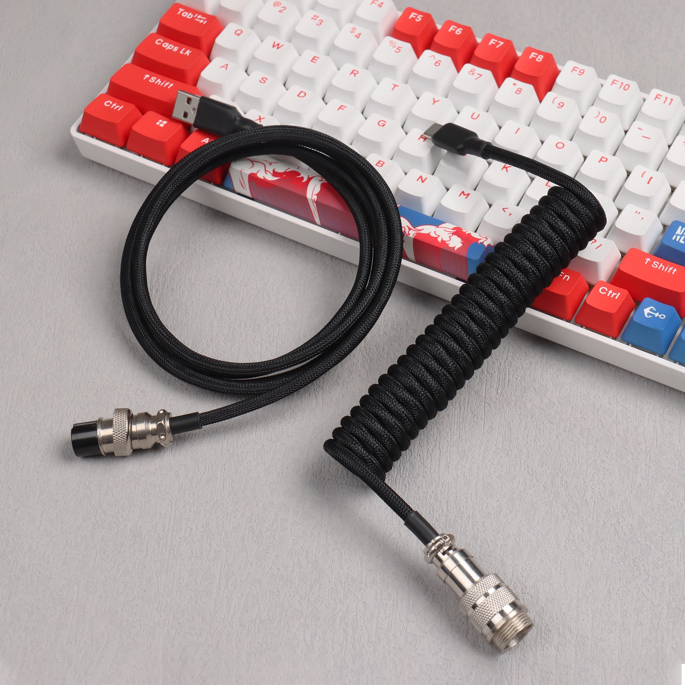 Enrolado Fio, Conector GX16, Transmissão de Dados
