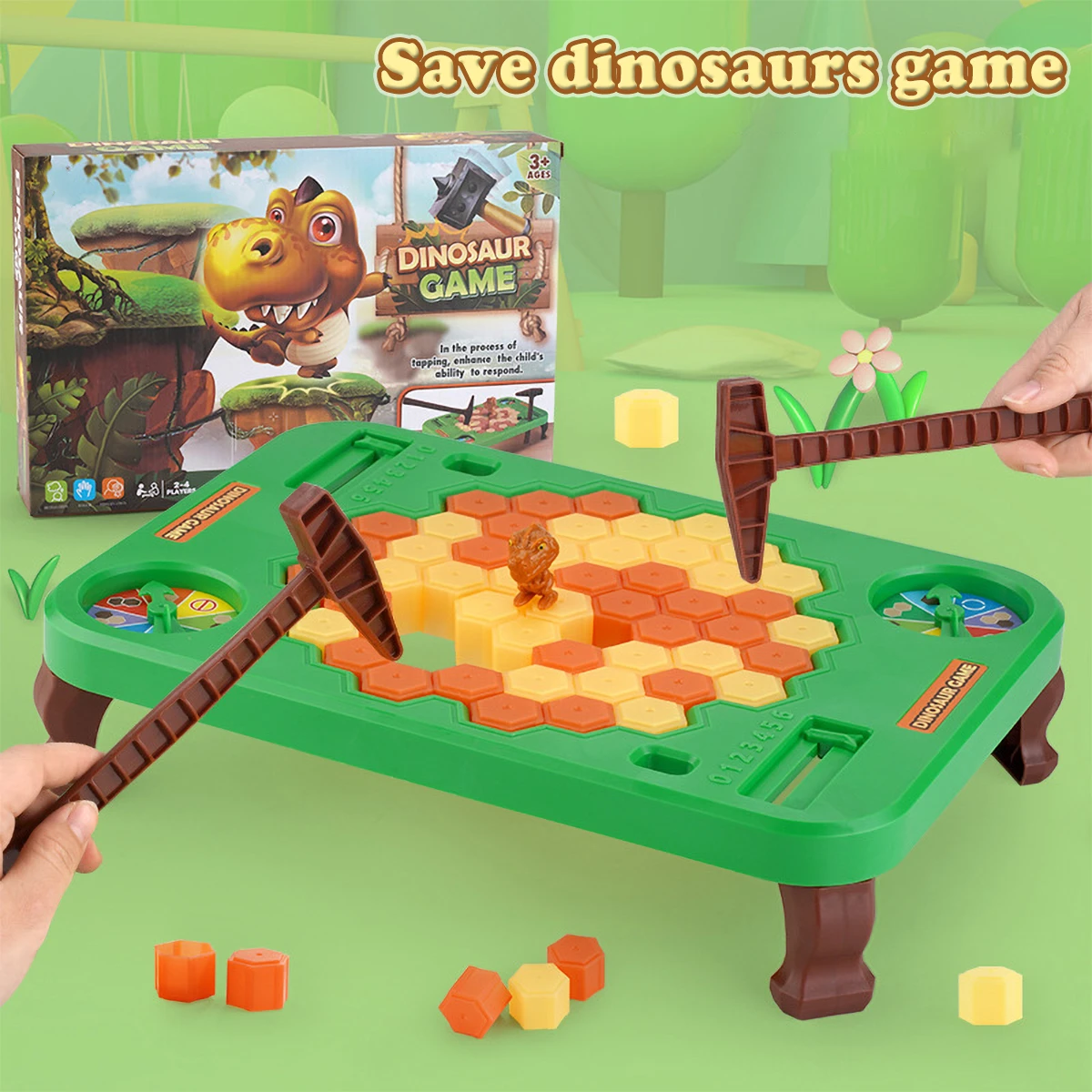 Dinosaur Trap Icebreaker Board Game Interactive Adult Kids Table Toys  Family Desktop Games Save DinosaurBalance broken stone Toy| | - AliExpress