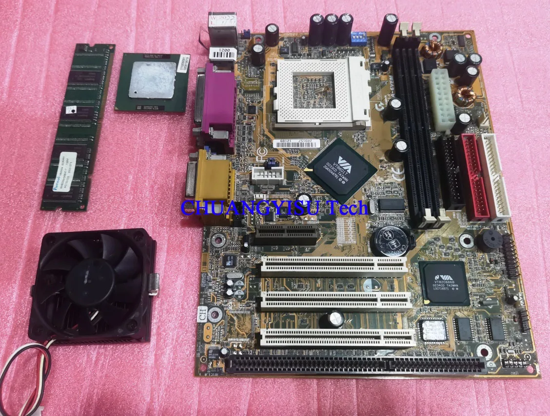 CYSMBD-8601T GA-6VEM FreeShip GA-6VEML , ISA 3PCI  1 ,  370,VGA,IDE