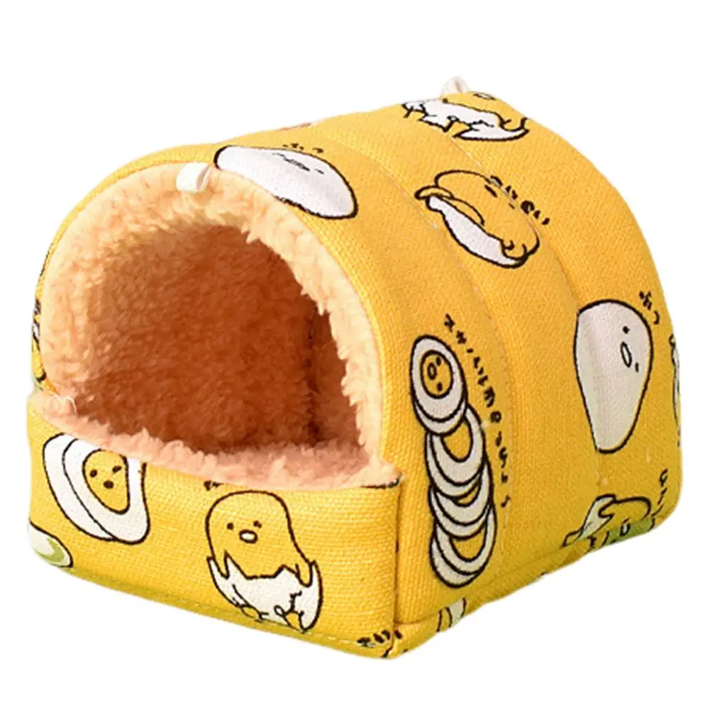 Hamster House Cozy Small Hideouts Warm Hamster Nest Guinea Pig House for Comfortable Rabbit Chinchilla Hedgehog Ferret for Good - Image 6