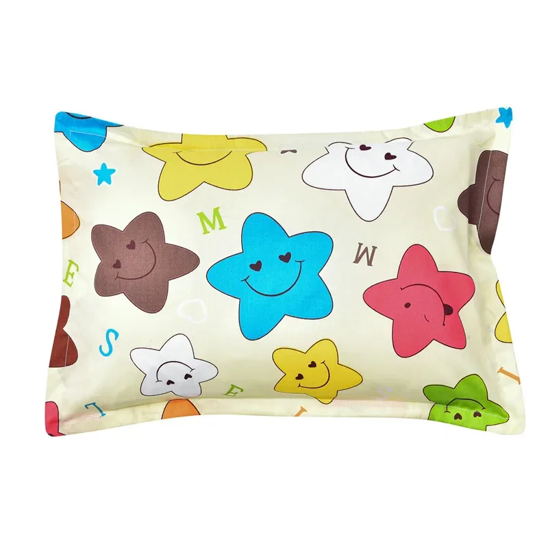 26*36CM 100% Cotton Baby Pillowcase kids pillow case Animal infant Newborns pillow cover Cartoon Children Pillowcase boys girls