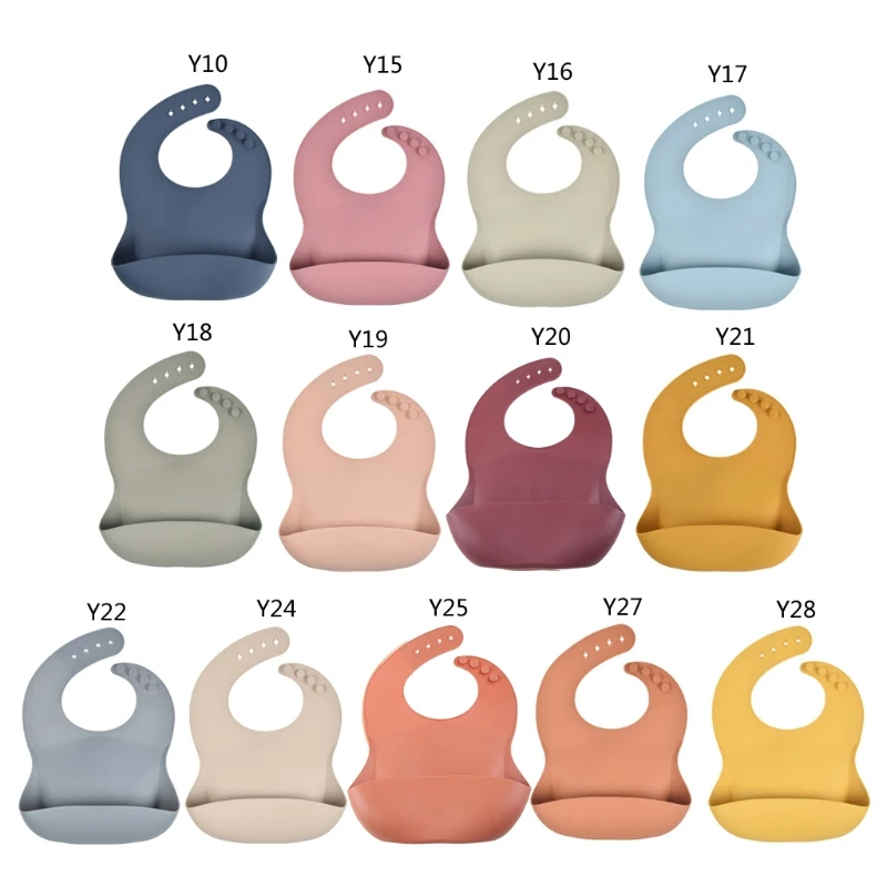 

Baby Silicone Eating Bib Baby feeding Three-dimensional Waterproof Super Soft Meal Pocket Children's Saliva