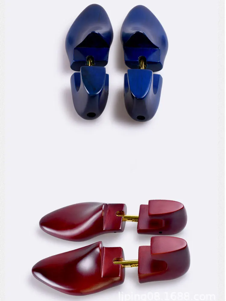 FamtiYaa 2Pcs Cedar Wood Adjustable Shoe Shaper Men's Shoe Tree Stretcher Support For Men Expander Device expansion