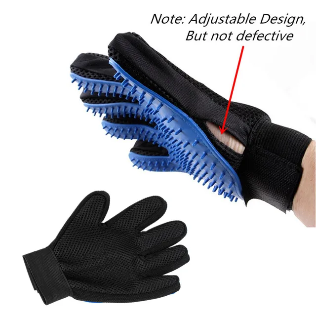 Forró Kedvtelésből Tartott Kutya Macska Ápolás Kefe Kesztyűs Kisállat Hajszőrű Fésű Cica Kölyökkutya Masszázs Mosó Állati Számára - Image 5