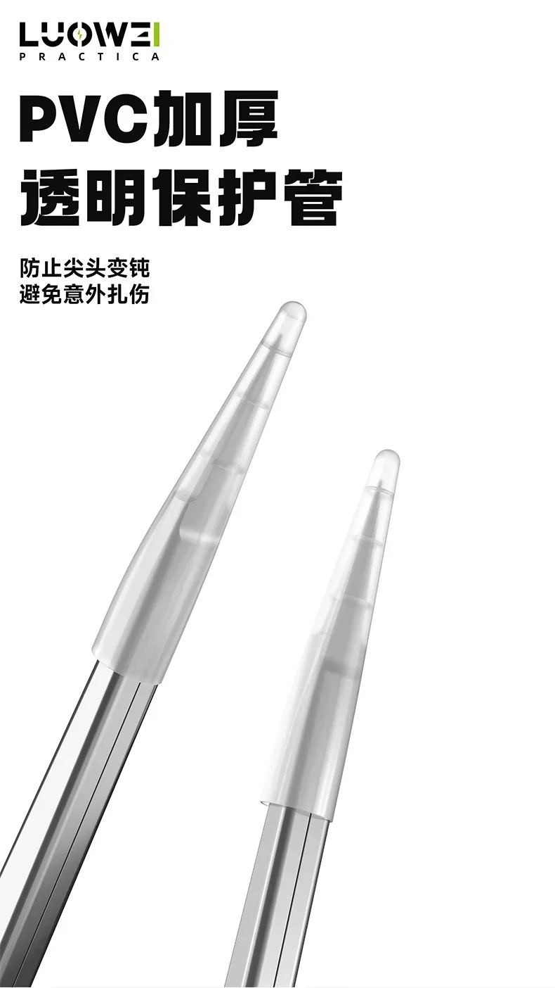 Luowei IS-40 Nichtmagnetische Pinzette, spitzer Mikrometer, IC-Pinzette, Anti-Adsorption, präzise elektronische Komponente, fliegender Draht – Detail 6