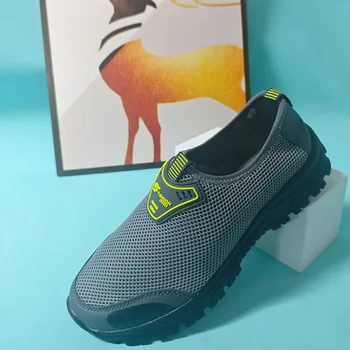 أحذية رجالية فاخرة مفلكنة كسول الناس خفيفة الوزن تنفس رائحة برهان المضادة للانزلاق وحيد المشي في الهواء الطلق السفر حذاء كاجوال 6