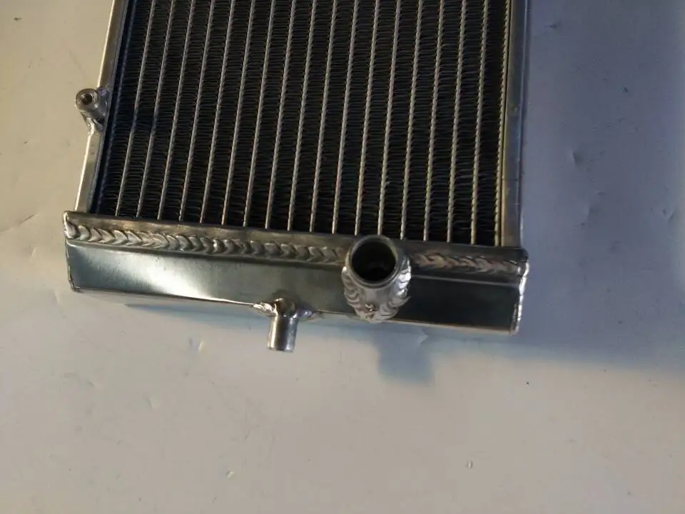 Aluminum Radiator for Yamaha Raptor 700 Series Radiator, 2 Row Core FOR 2006-2014 Yamaha Raptor 700,YFM 700,700R aluminum radiator