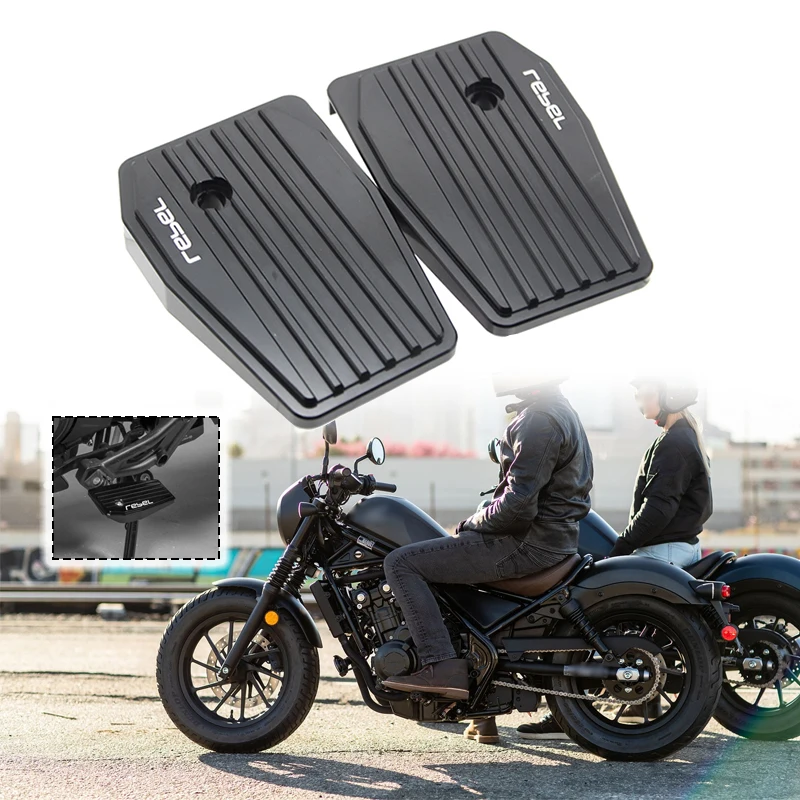 Poggiapiedi Per Honda Cmx500 Rebel Cmx 500 300 Rebel500 2017-2023 Poggiapiedi Moto Billet Pedane Larghe Pedali Poggiapiedi