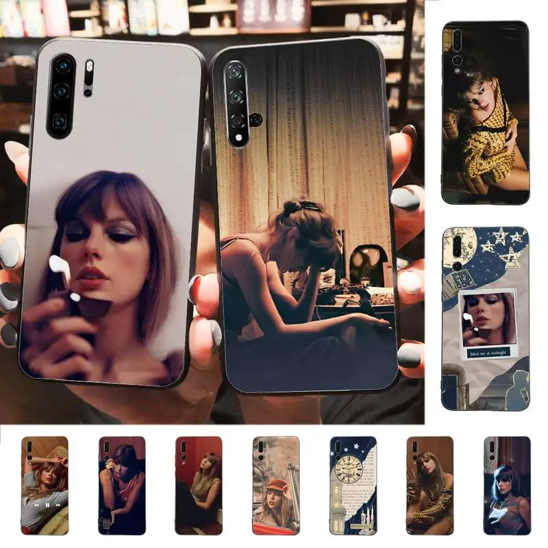 T-Taylors-Swifts M-Midnights Custodia Per Telefono Per Huawei P30 40 20 10 8 9 Lite Pro Plus Psmart2019