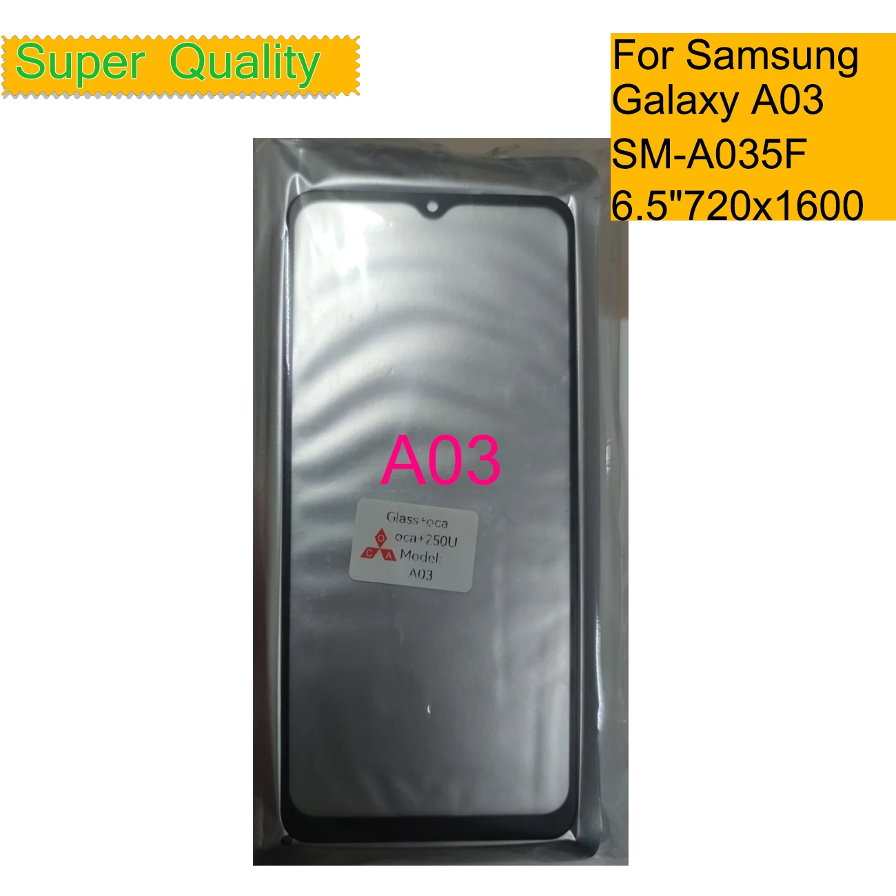 Tanie 10 sztuk/partia do Samsung Galaxy A03 A035 ekran dotykowy przedni sklep