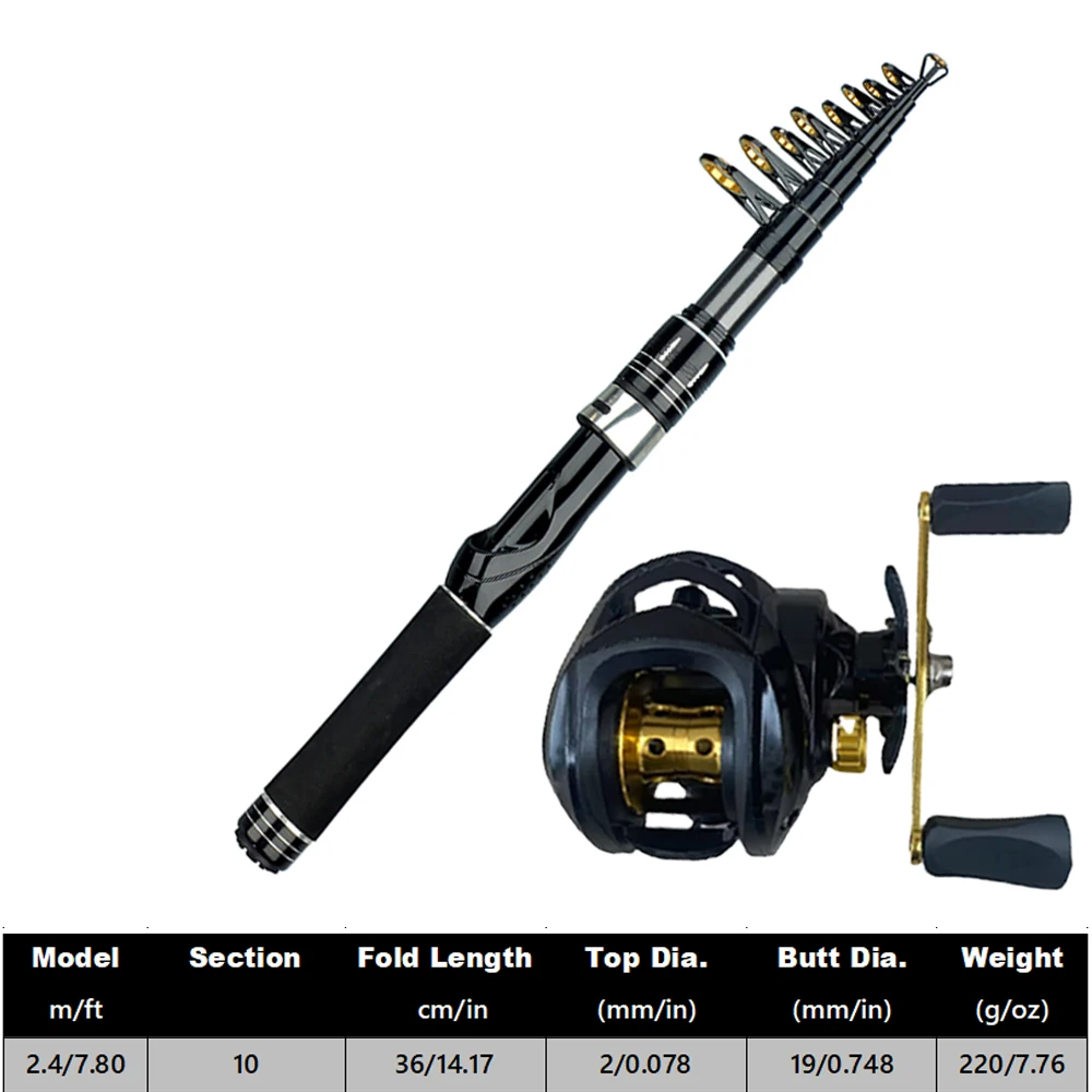  slider image of Ghotda Fishing Rod Reel