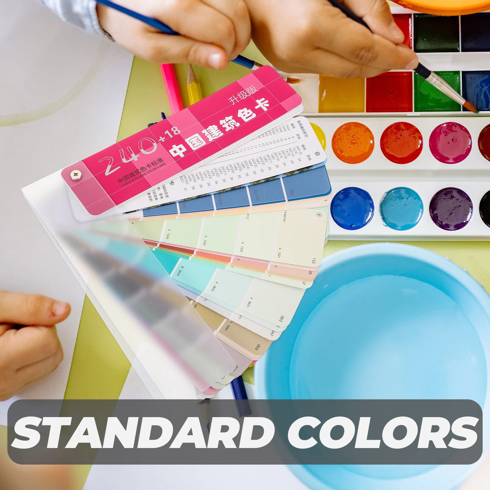 Multipurpose Color Cards Paint Color Matching Tool Standard Paint Sheets Architecture Comparing Cards Painting Tools