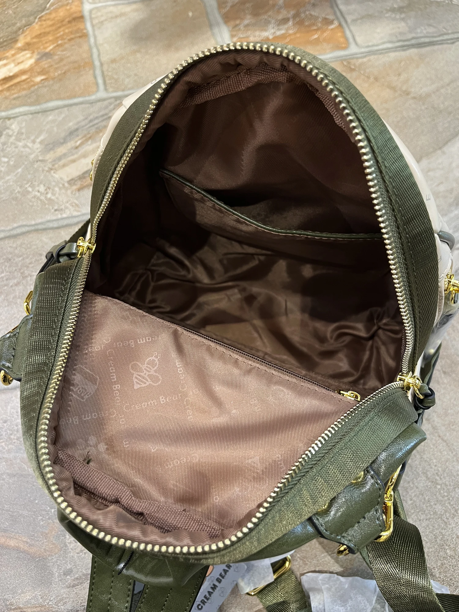 CREAM BEAR Leisure Fashion Small Backpack Women Handbag Single Shoulder Bag Double Shoulder Knapsack Lovely Female Bags 3