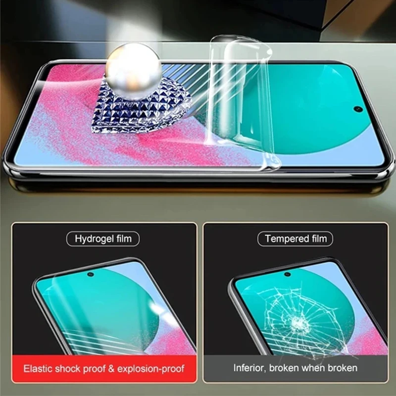 6-Pack Hydrogel Screen Protector Film - Soft, Durable Screen Protection