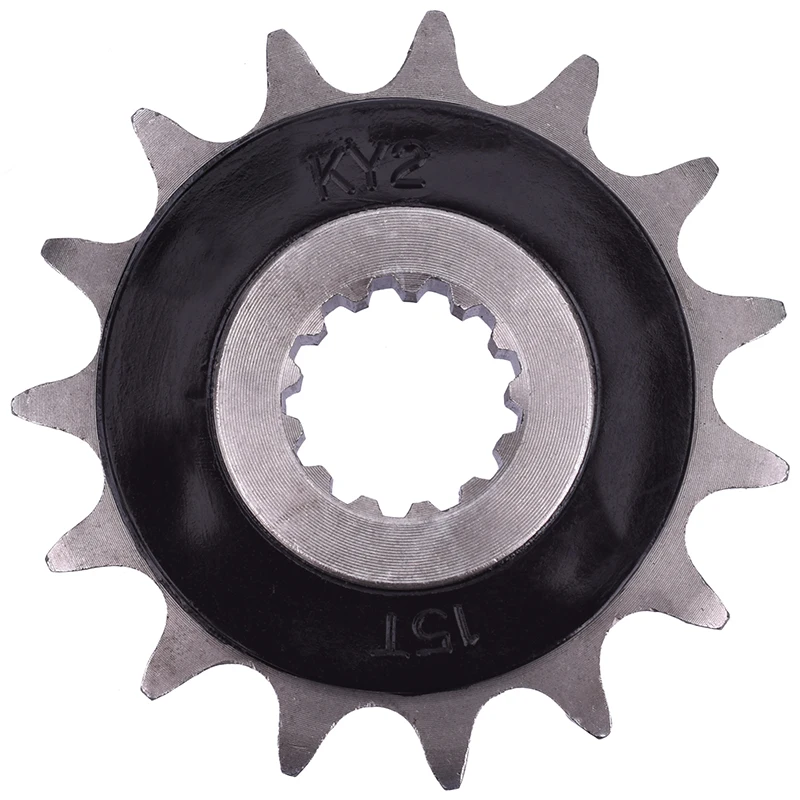 

530 15T Motorcycle Front Sprocket For Kawasaki ZZR400 Z250 GPZ305 KZ305 Z440 GPZ500 GPX500 GPZ600 YAMAHA FZR500 FZR600YZF600R