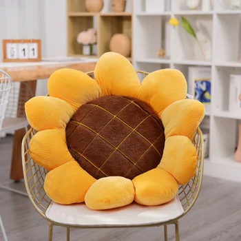 Sunflower Throw Pillow, 1