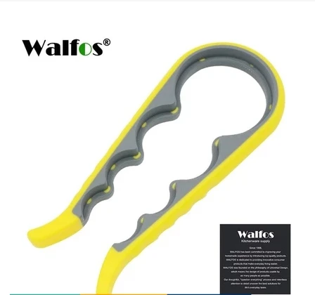 Walfos 4 In 1 Screw Cap Bottle Wrench Multi-Function Can Opener Kitchen Tools Beer Bottle Openers Lid Twist Off Tools