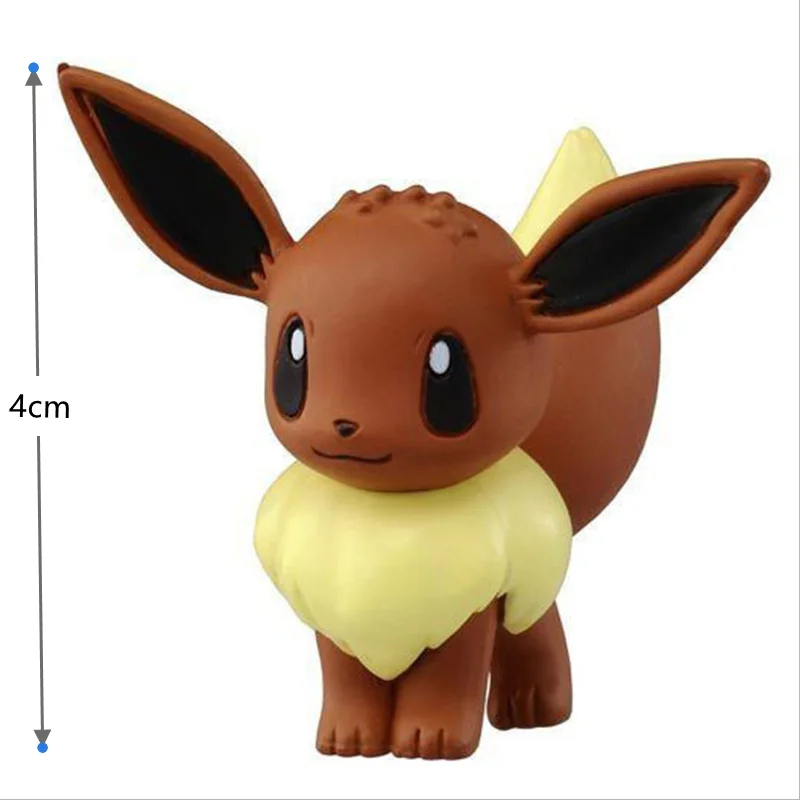 Pokemon Eevee Family Figure Toys Model Collection Eevee Action Toys for  Children Birthday Gifts